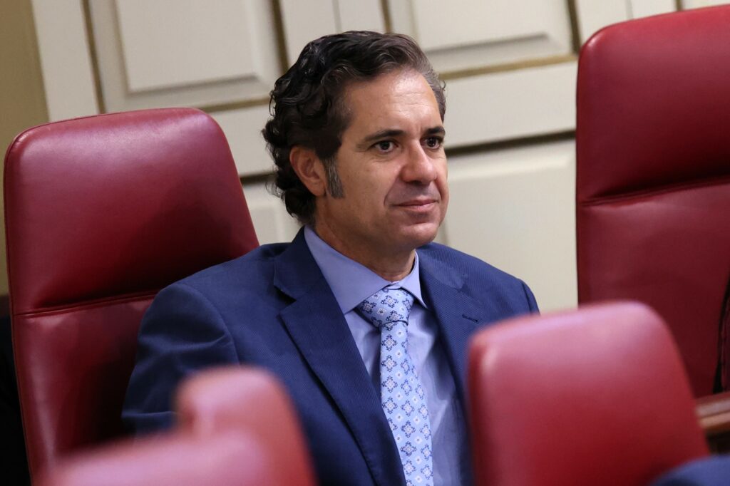 Jesús Ramos, portavoz adjunto de ASG en el Parlamento de Canarias