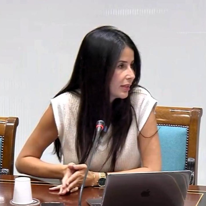 Melodie Mendoza, presidenta del Grupo Parlamentario ASG