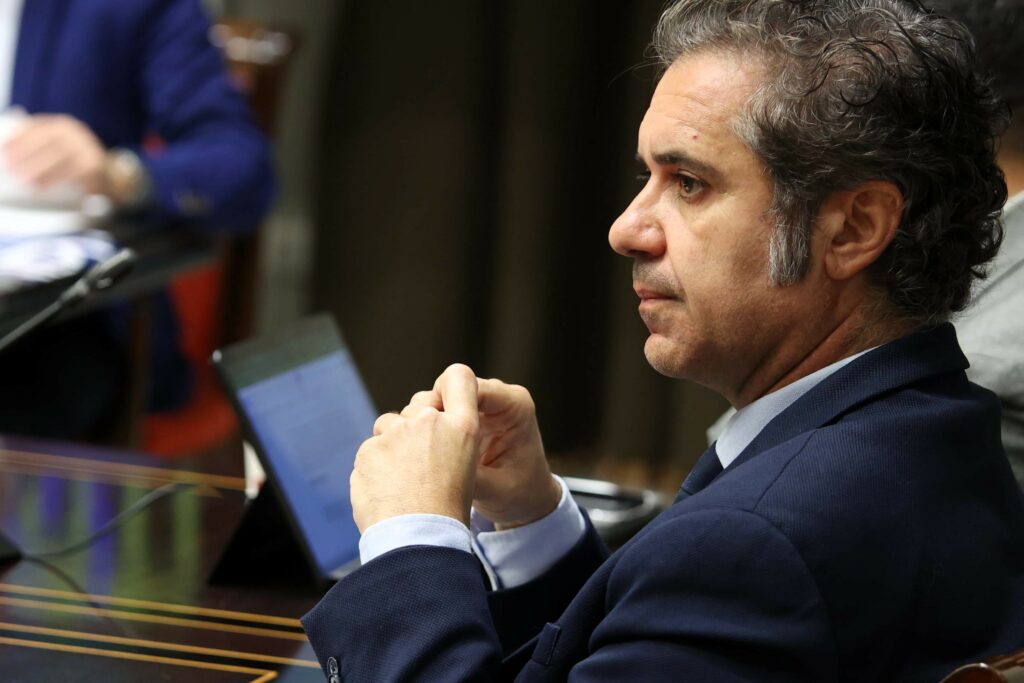 Jesús Ramos, portavoz adjunto del Grupo Parlamentario Agrupación Socialista Gomera