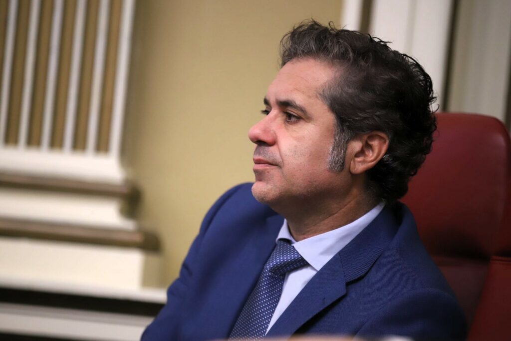 Jesús Ramos, portavoz adjunto del Grupo Parlamentario Agrupación Socialista Gomera