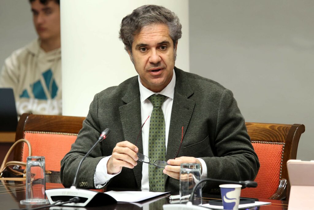 El portavoz adjunto del Grupo Parlamentario Agrupación Socialista Gomera, Jesús Ramos