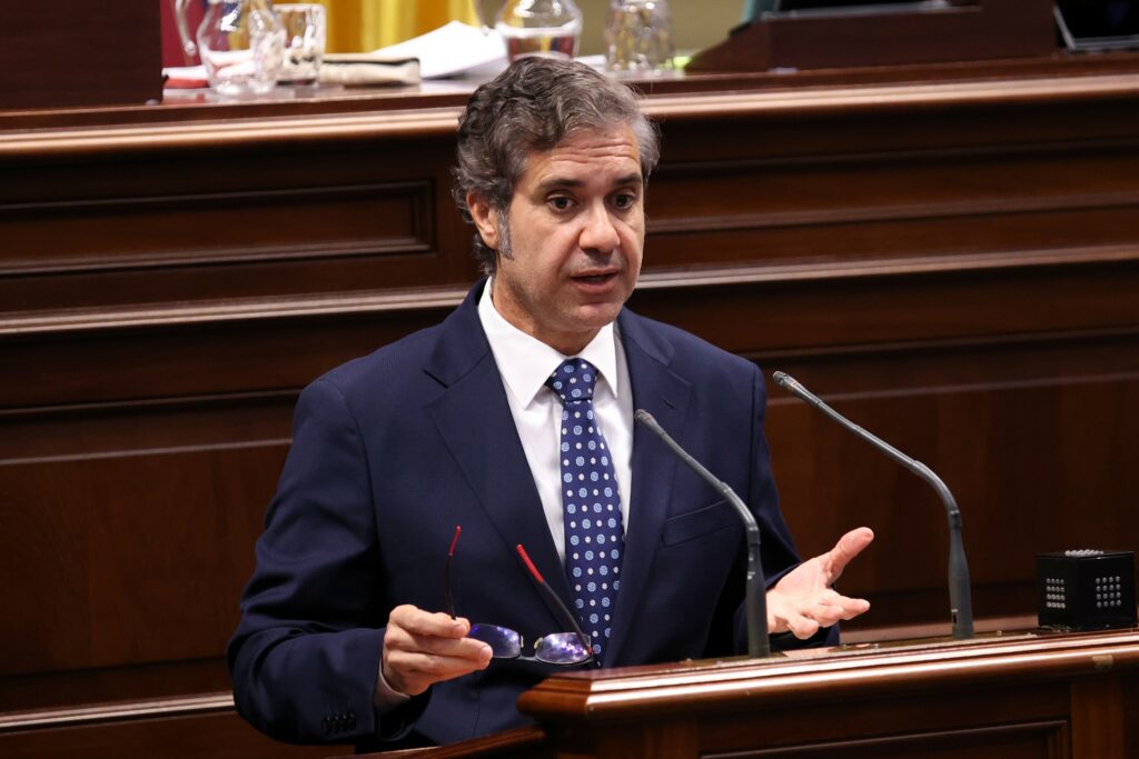 Jesús Ramos, portavoz adjunto del Grupo Parlamentario Agrupación Socialista Gomera