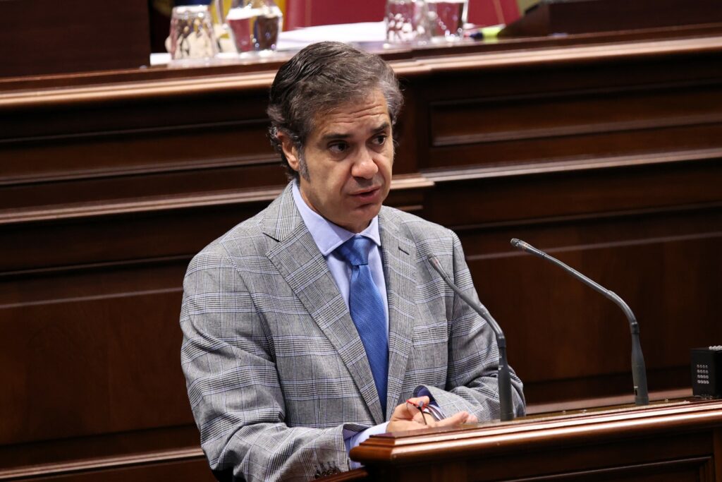 Jesús Ramos, portavoz adjunto del Grupo Parlamentario Agrupación Socialista Gomera (ASG)