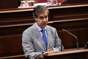 Jesús Ramos, portavoz adjunto del Grupo Parlamentario Agrupación Socialista Gomera (ASG)