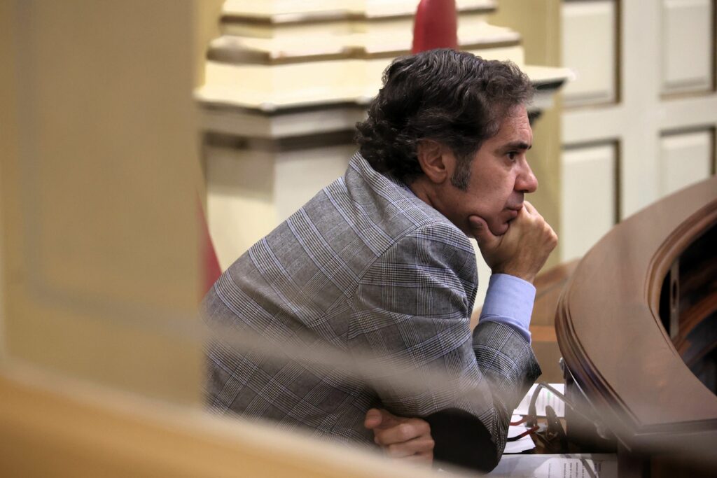 Jesús Ramos, portavoz adjunto del Grupo Parlamentario Agrupación Socialista Gomera