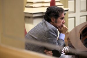 Jesús Ramos, portavoz adjunto del Grupo Parlamentario Agrupación Socialista Gomera