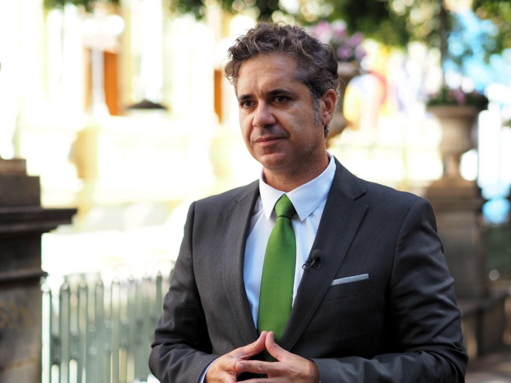 Jesús Ramos, portavoz adjunto del Grupo Parlamentario Agrupación Socialista Gomera