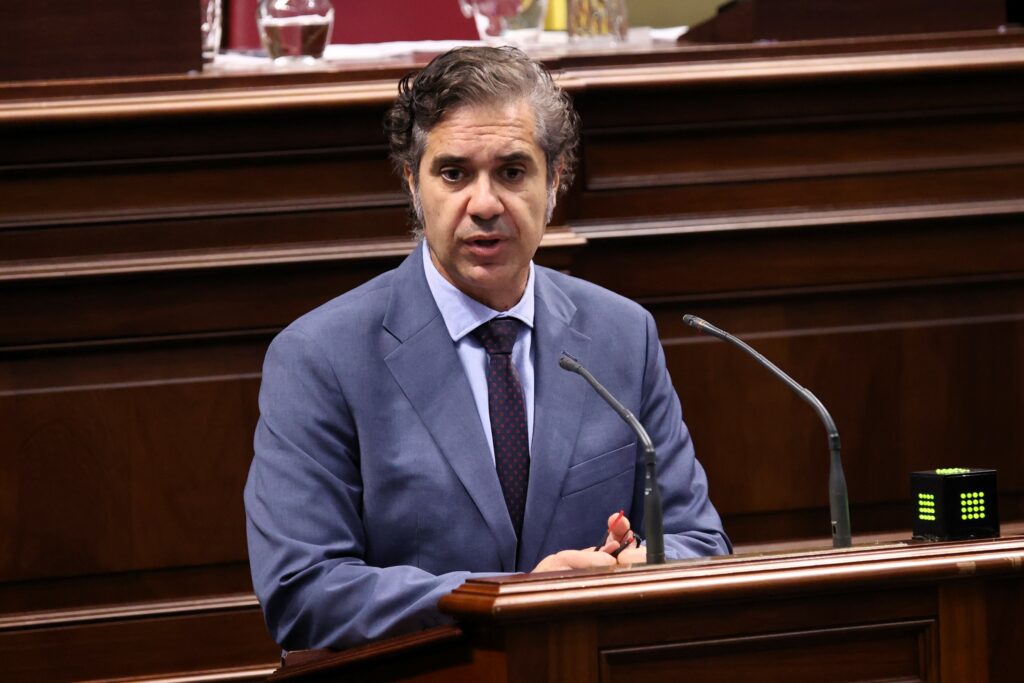 Jesús Ramos, portavoz adjunto del Grupo Parlamentario Agrupación Socialista Gomera