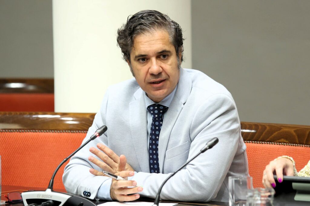 Jesús Ramos, portavoz adjunto del Grupo Parlamentario Agrupación Socialista Gomera