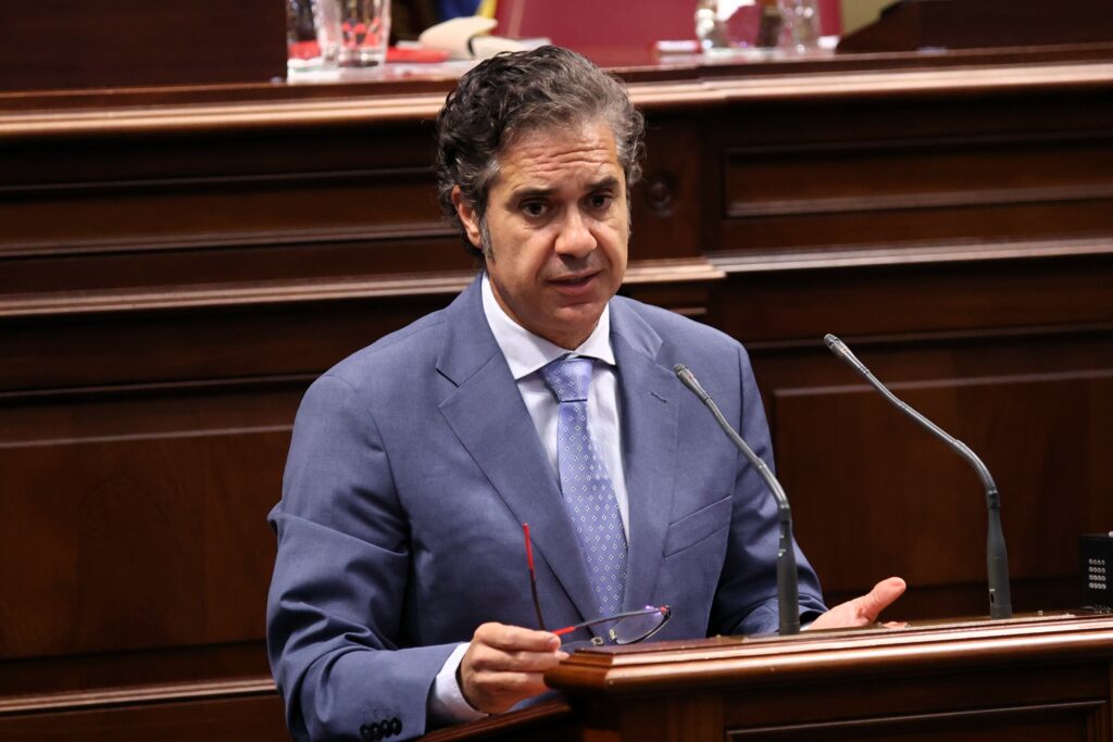 Jesús Ramos, portavoz adjunto del Grupo Parlamentario Agrupación Socialista Gomera