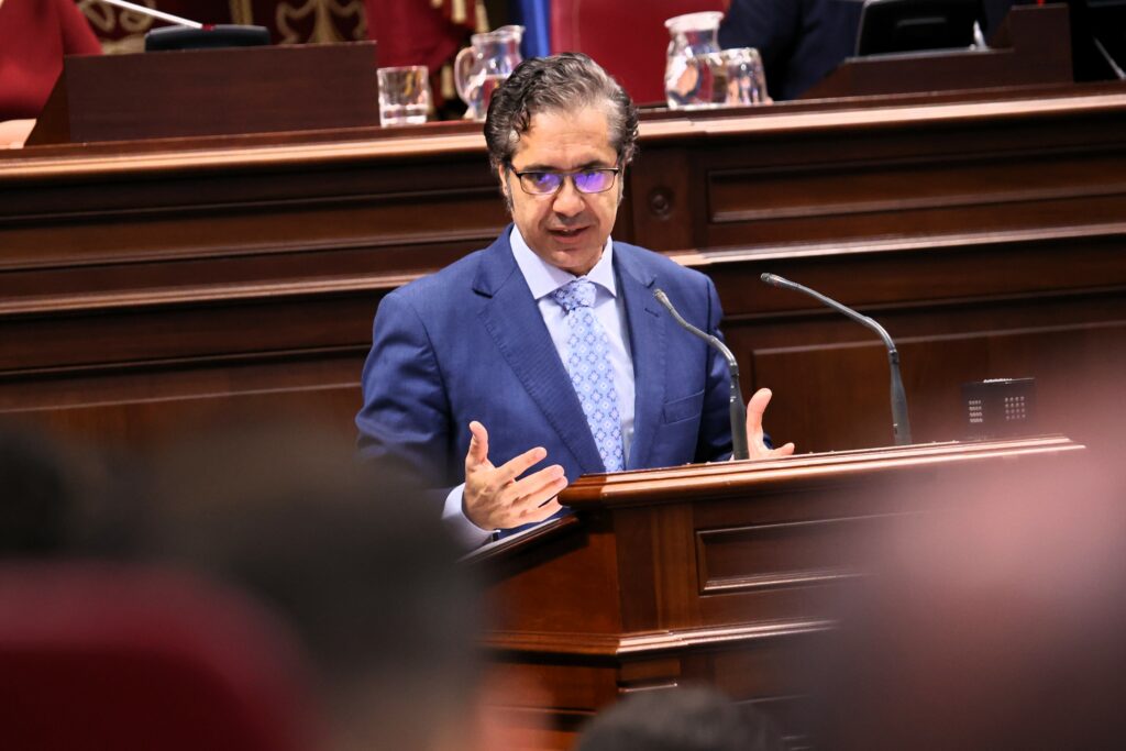 Jesús Ramos, portavoz adjunto del Grupo Parlamentario Agrupación Socialista Gomera