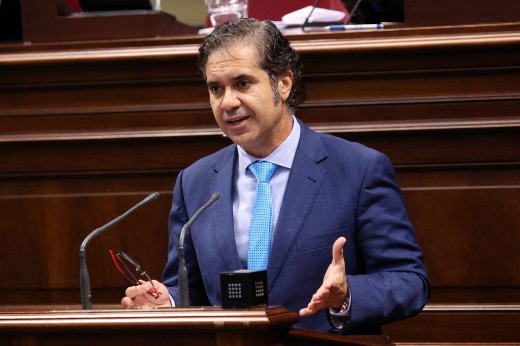 Jesús Ramos, portavoz adjunto del Grupo Parlamentario Agrupación Socialista Gomera