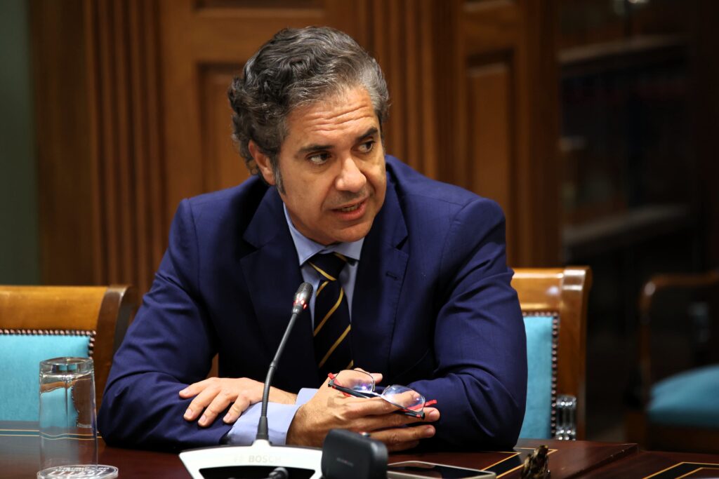 Jesús Ramos, portavoz adjunto del Grupo Parlamentario Agrupación Socialista Gomera (ASG)