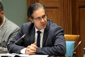 Jesús Ramos, portavoz adjunto del Grupo Parlamentario Agrupación Socialista Gomera (ASG)
