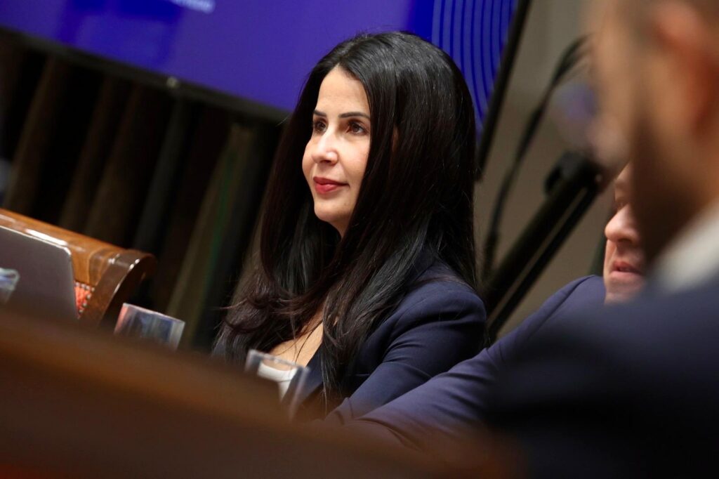 Melodie Mendoza, presidenta del Grupo Parlamentario Agrupación Socialista Gomera (ASG)