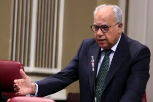 Casimiro Curbelo, portavoz del Grupo Parlamentario Agrupación Socialista Gomera (ASG).