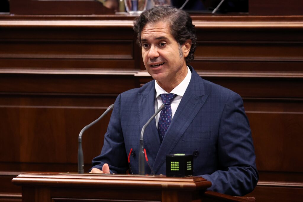 Jesús Ramos, portavoz adjunto del Grupo Parlamentario Agrupación Socialista Gomera