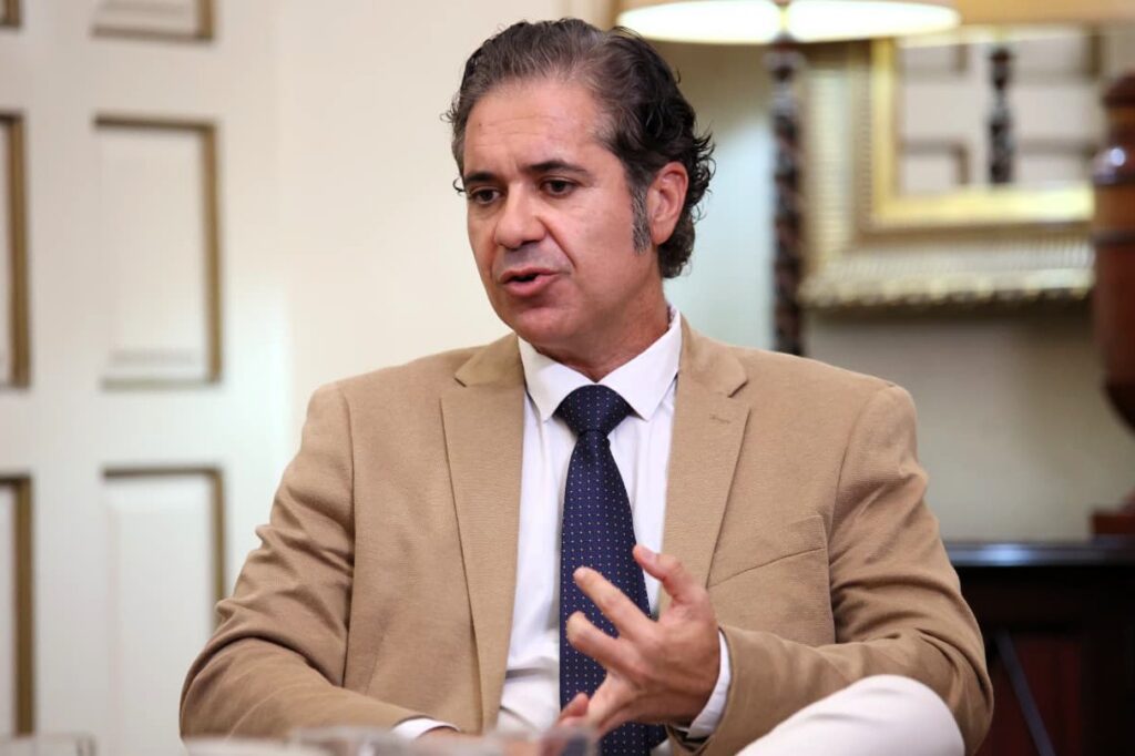 Jesús Ramos, portavoz adjunto del Grupo Parlamentario Agrupación Socialista Gomera.