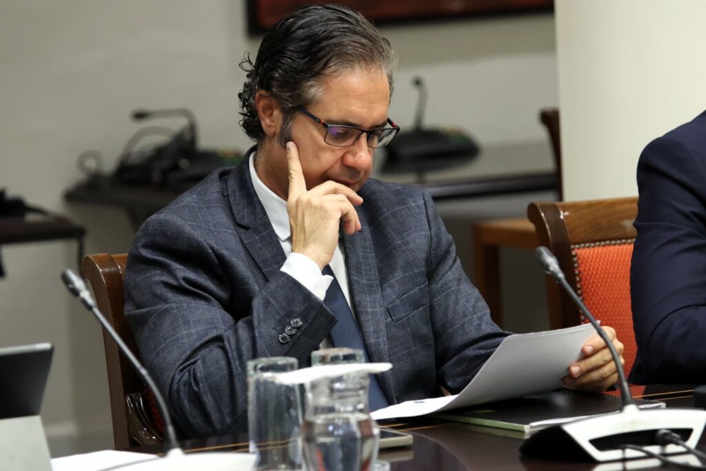 Jesús Ramos, portavoz adjunto del Grupo Parlamentario Agrupación Socialista Gomera (ASG).